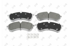 Sada brzdových destiček, kotoučová brzda ABAKUS 231-01-361