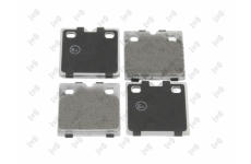 Sada brzdových destiček, kotoučová brzda ABAKUS 231-02-165