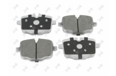 Sada brzdových platničiek kotúčovej brzdy ABAKUS 231-02-170