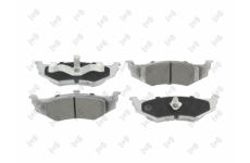 Sada brzdových destiček, kotoučová brzda ABAKUS 231-02-172