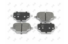 Sada brzdových destiček, kotoučová brzda ABAKUS 231-02-173