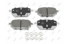 Sada brzdových platničiek kotúčovej brzdy ABAKUS 231-02-198