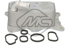 Olejový chladič, motorový olej Metalcaucho 39069