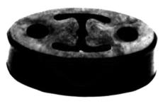 Gumový popruh, výfukový systém Metalcaucho 41008