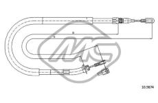 żażné lanko parkovacej brzdy Metalcaucho 80962