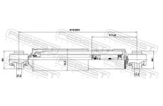 Tlumič pérování FEBEST 01650975R
