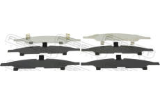 Protihluková fólie, brzdové obložení (posunovací deska) FEBEST 0403-KS3WF