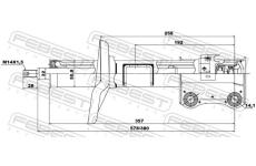 Tlumič pérování FEBEST 07665535FR