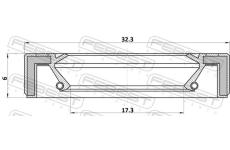 Opravná sada, převodka řízení FEBEST 95GAY-19320607X