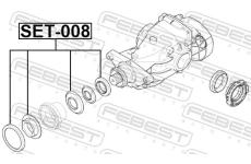 Palivovy vypousteci sroub FEBEST SET-008
