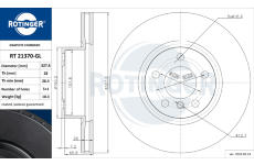 Brzdový kotouč ROTINGER RT 21370-GL