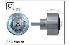 Vratna/vodici kladka, klinovy zebrovy remen CAFFARO 500159