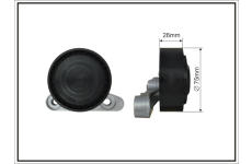 Napínací rameno, žebrovaný klínový řemen CAFFARO 500714SP