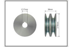 Řemenice, generátor CAFFARO 500756