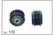 Voľnobeżka alternátora DEXWAL MOBIDEX 09-170