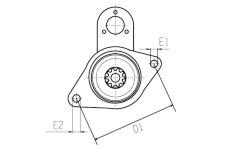 Startér HC-Cargo F 032 111 900