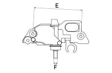 Regulátor generátoru HC-Cargo F 032 131 286