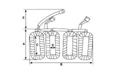 Budicí vinutí, startér HC-Cargo F 032 131 074