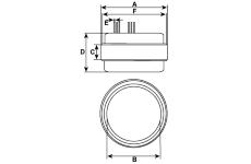 Stator, generátor HC-Cargo F 032 133 694