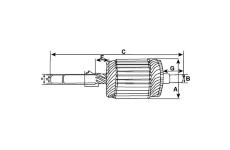 Kotva, startér HC-Cargo F 032 131 652