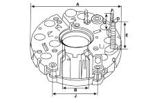 Usměrňovač, generátor HC-Cargo F 032 136 581