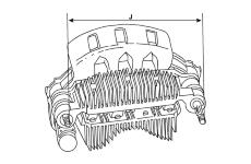 Usměrňovač, generátor HC-Cargo F 032 131 505