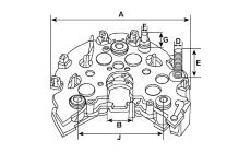 Usměrňovač, generátor HC-Cargo F 032 139 921