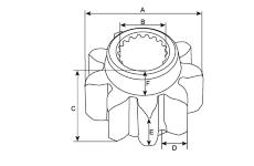 Pastorek, startér HC-Cargo F 032 132 483