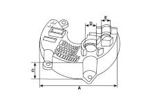 Čepička, generátor HC-Cargo F 032 139 656