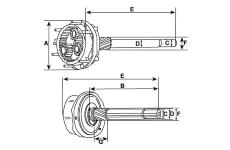Sada na opravu, planetová převodovka (startér) HC-Cargo F 032 135 072