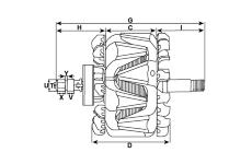 Rotor, generátor HC-Cargo F 032 333 371