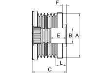 Předstihová spojka HC-Cargo F 032 230 307