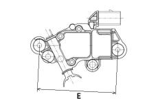 Regulátor generátoru HC-Cargo F 032 333 714