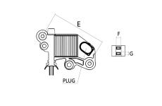 Regulátor generátoru HC-Cargo F 032 335 022