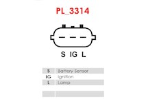 Regulátor generátoru AS-PL ARE6248S