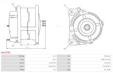 generátor AS-PL A01076S