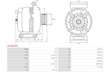 Alternátor AS-PL A0199(SEG)