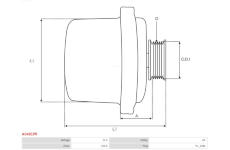 generátor AS-PL A0481PR