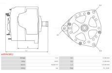 Alternátor AS-PL A0559(SEG)