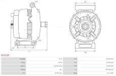 generátor AS-PL A1111S