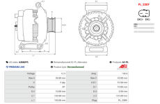 Alternátor AS-PL A3580PR