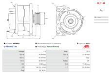 Alternátor AS-PL A3648 PR - repas