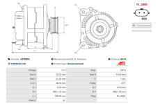 Alternátor AS-PL A3705PR