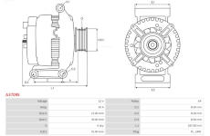 generátor AS-PL A3709S