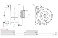 generátor AS-PL A3767(VALEO)