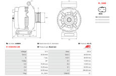 Alternátor AS-PL A3880S