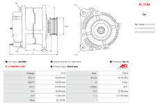 Alternátor AS-PL A4158S