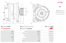 Alternátor AS-PL A4159S