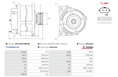 generátor AS-PL A5412(MITSUBISHI)