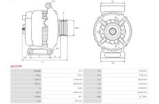 Alternátor AS-PL A6151PR